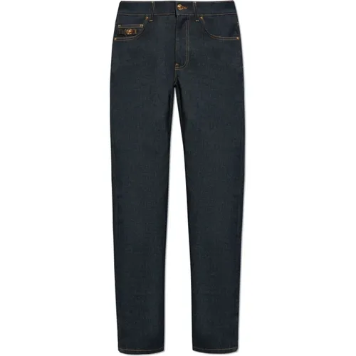 Tapered leg jeans , Herren, Größe: W31 - Versace - Modalova