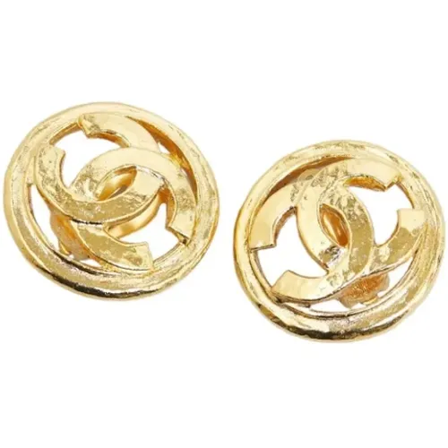 Pre-owned Gold chanel-jewelry , female, Sizes: ONE SIZE - Chanel Vintage - Modalova