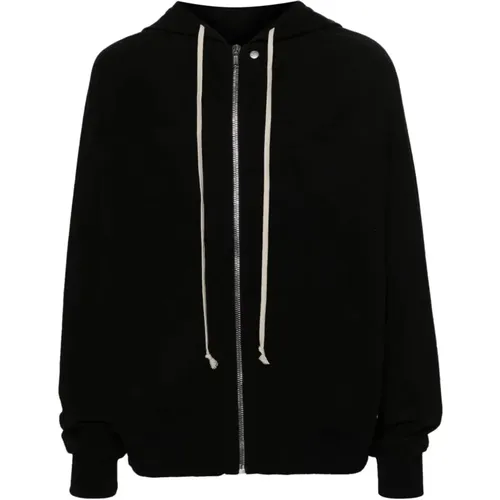 Cotton Hooded Coat , male, Sizes: 2XL, L, M, S, XL - Rick Owens - Modalova