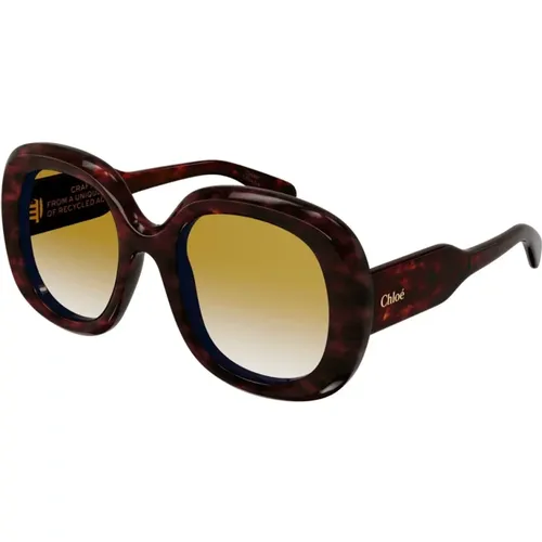 Stilvolle Sonnenbrille für Frauen - Chloé - Modalova
