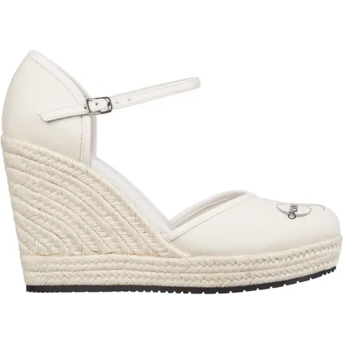 Wedge Sandals , female, Sizes: 8 UK - Calvin Klein - Modalova