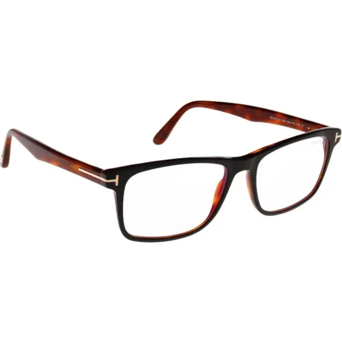 Stylish Original Prescription Glasses for Men , male, Sizes: 57 MM - Tom Ford - Modalova