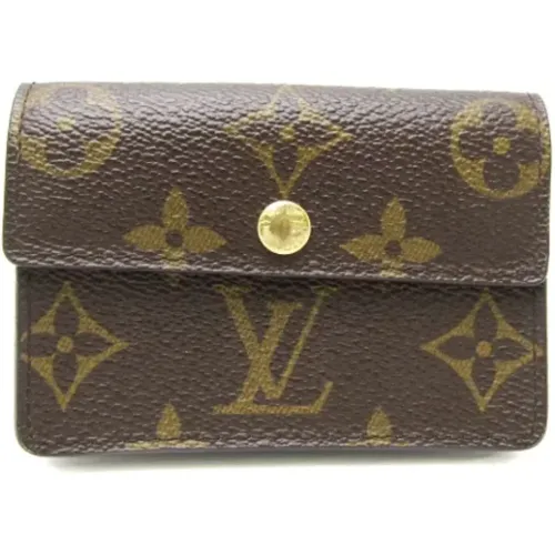 Pre-owned Canvas wallets , female, Sizes: ONE SIZE - Louis Vuitton Vintage - Modalova