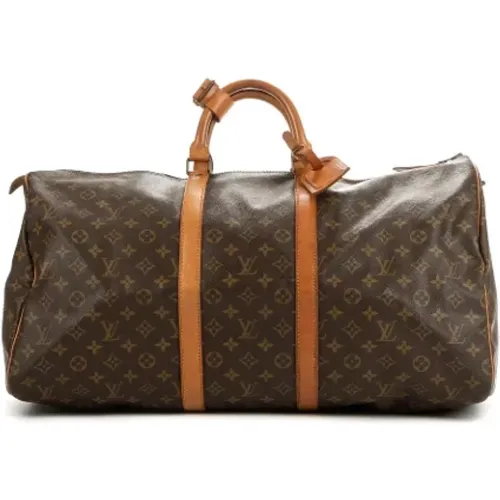 Pre-owned Coated canvas handbags , female, Sizes: ONE SIZE - Louis Vuitton Vintage - Modalova