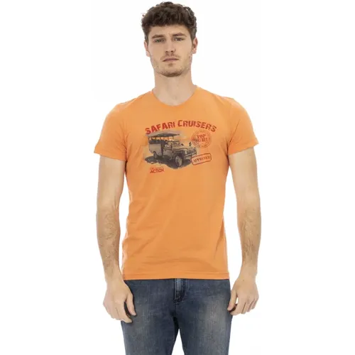 T-Shirts , Herren, Größe: M - Trussardi - Modalova