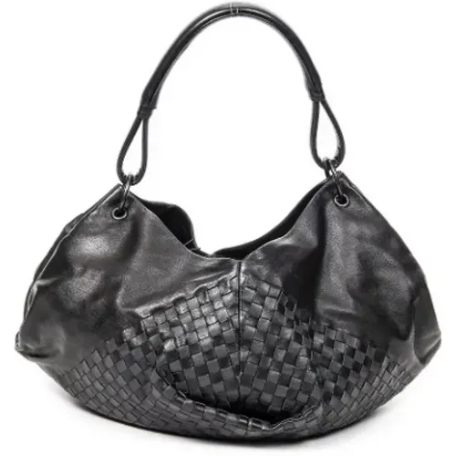 Pre-owned Leather shoulder-bags , female, Sizes: ONE SIZE - Bottega Veneta Vintage - Modalova