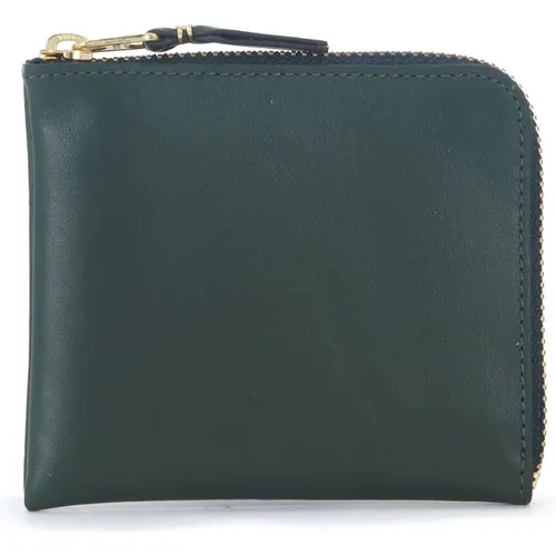 Leather Wallet with Coin Compartment , male, Sizes: ONE SIZE - Comme des Garçons - Modalova