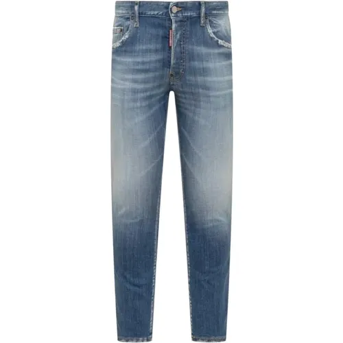 Classic Denim Jeans for Everyday Wear , male, Sizes: 2XL, L - Dsquared2 - Modalova