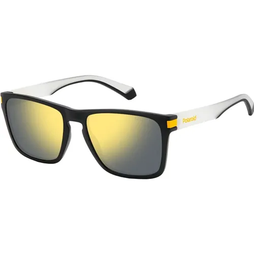 Yellow/Gold Sunglasses , unisex, Sizes: 56 MM - Polaroid - Modalova