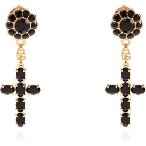 Clip-on Ohrringe mit Anhängern - Dolce & Gabbana - Modalova