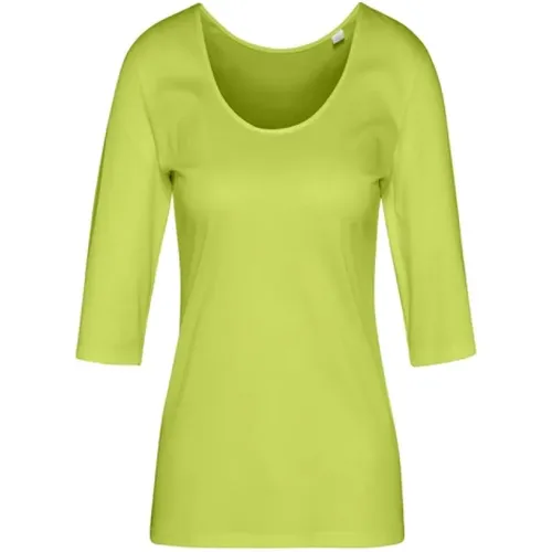 Mariell Lime Shirt , female, Sizes: L, M, S - van Laack - Modalova