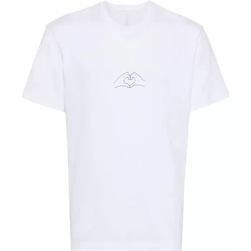 Graphic Print Cotton T-shirt , male, Sizes: 2XL, 3XL - Neil Barrett - Modalova