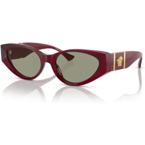 Stylish Sole Sunglasses , unisex, Sizes: ONE SIZE - Versace - Modalova