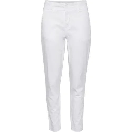 Slim-fit Cotton Pants for Women , female, Sizes: 2XL, L, M - Part Two - Modalova