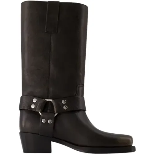 Leather boots , female, Sizes: 3 UK - Paris Texas - Modalova