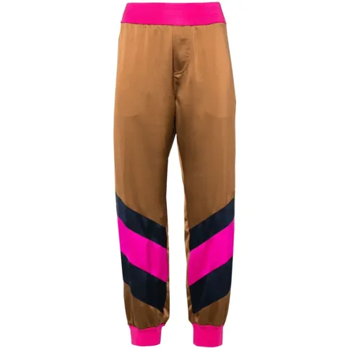 Multicolour Trousers Stylish Design , female, Sizes: 2XS - Dsquared2 - Modalova