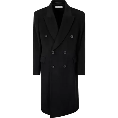 Wool Peak Lapel Double-Breasted Coat , male, Sizes: L - Our Legacy - Modalova