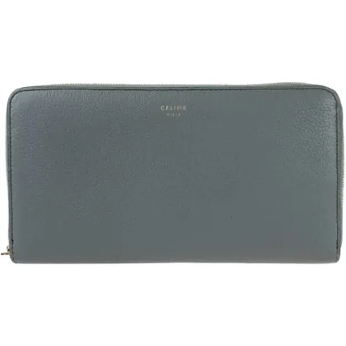 Pre-owned Leather wallets , female, Sizes: ONE SIZE - Celine Vintage - Modalova