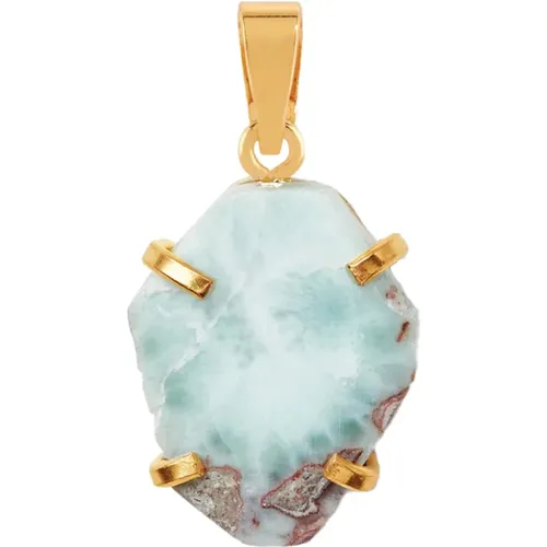 Larimar Anhänger mit Klassischem Verbinder - Crystal Haze - Modalova