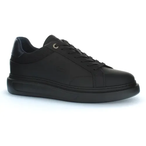 Schwarze Herren Sneakers Stilvolles Modell , Herren, Größe: 42 EU - Harmont & Blaine - Modalova