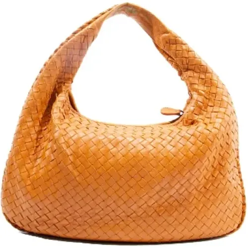 Pre-owned Leather shoulder-bags , female, Sizes: ONE SIZE - Bottega Veneta Vintage - Modalova