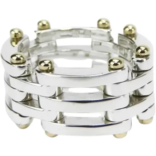 Pre-owned Silver rings , female, Sizes: ONE SIZE - Tiffany & Co. Pre-owned - Modalova