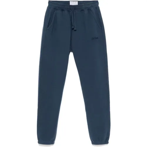 Blaue Jerseyhose mit Kordelzug , Herren, Größe: M - MC2 Saint Barth - Modalova