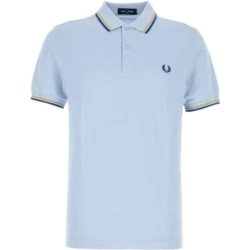 Hellblaues Poloshirt Fred Perry - Fred Perry - Modalova