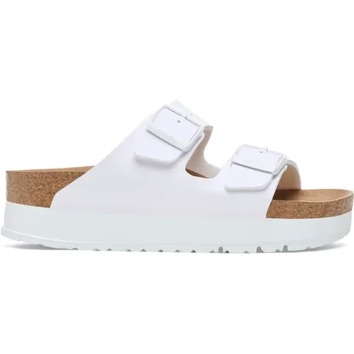 Arizona Sandalen , Damen, Größe: 37 EU - Birkenstock - Modalova