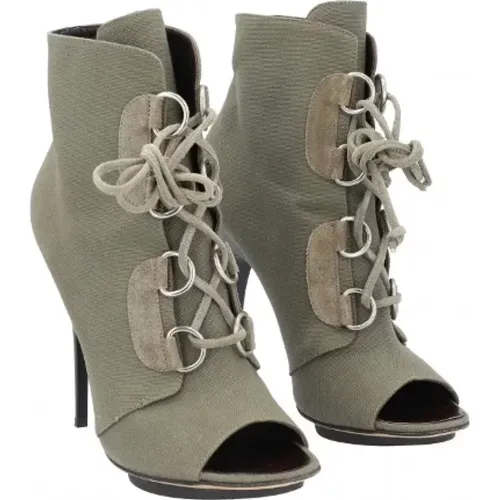 Pre-owned Canvas boots , female, Sizes: 8 UK - Giuseppe Zanotti Pre-owned - Modalova