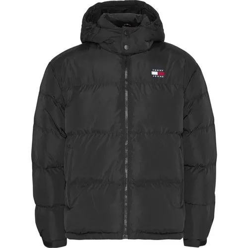 Mens Tjm Alaska Puffer Jacket Tommy Jeans , male, Sizes: M, S, L, XL - Tommy Hilfiger - Modalova