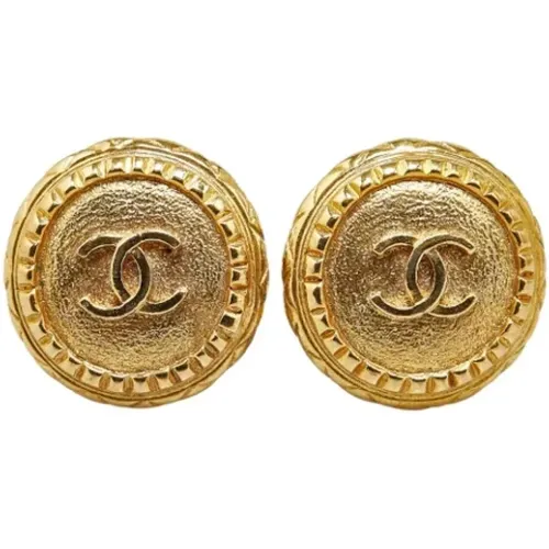 Pre-owned Metal chanel-jewelry , female, Sizes: ONE SIZE - Chanel Vintage - Modalova