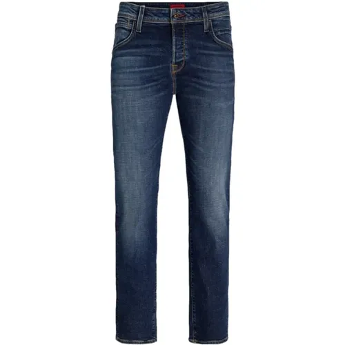 Casual Tapered Jeans , Herren, Größe: W32 - jack & jones - Modalova