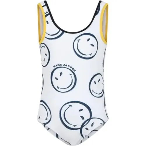 Badeanzug mit Smiley-Print Weiß - Marc Jacobs - Modalova