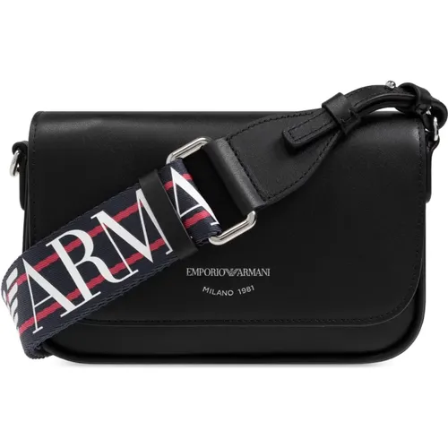 Schultertasche mit Logo , Damen, Größe: ONE Size - Emporio Armani - Modalova