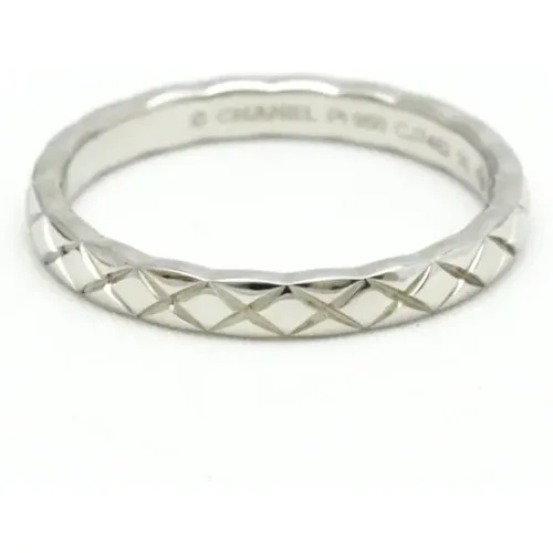 Pre-owned Platinum chanel-jewelry , female, Sizes: ONE SIZE - Chanel Vintage - Modalova