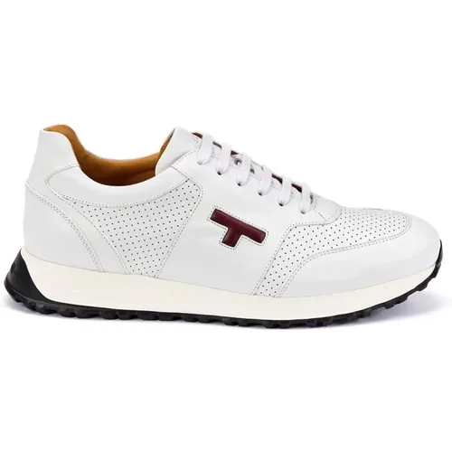 Ikonic T Side Patch Sneaker Testoni - Testoni - Modalova