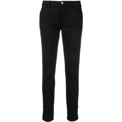 Slim-fit Trousers with Heel , female, Sizes: W26, W27 - Liu Jo - Modalova