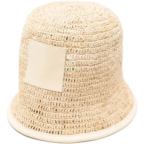 Hats Ivory , female, Sizes: 58 CM, 56 CM, 60 CM - Jacquemus - Modalova