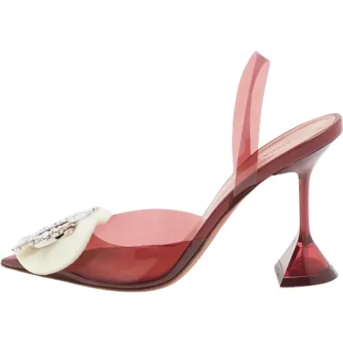 Pre-owned Plastik heels - Amina Muaddi Pre-owned - Modalova