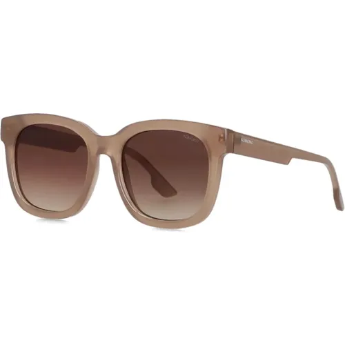 Braune Luxus-Sonnenbrille Sienna , Damen, Größe: ONE Size - Komono - Modalova