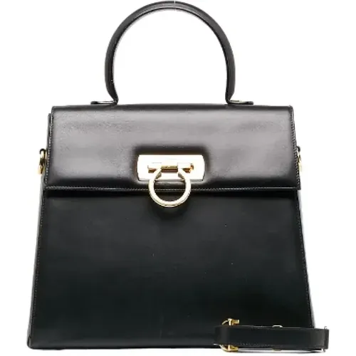 Pre-owned Leather handbags , female, Sizes: ONE SIZE - Salvatore Ferragamo Pre-owned - Modalova