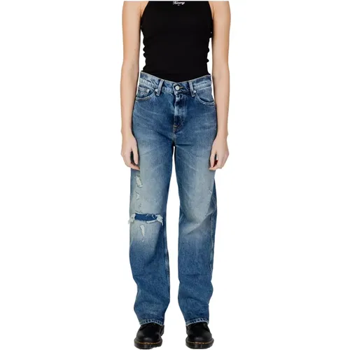 Betsy Mom Jeans - Spring/Summer Collection , female, Sizes: W30 L32, W25 L32, W29 L32 - Tommy Jeans - Modalova