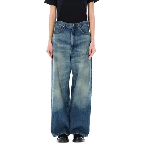 Women's Clothing Jeans Indigo Ss24 , female, Sizes: M - Junya Watanabe - Modalova