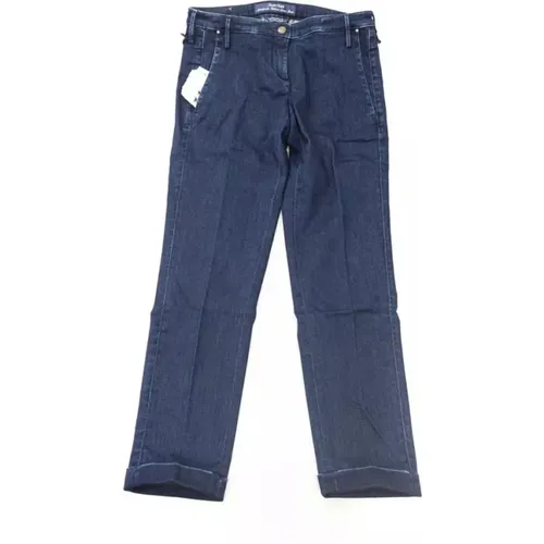 Italienische Slim-Fit Chino Jeans , Damen, Größe: W31 - Jacob Cohën - Modalova