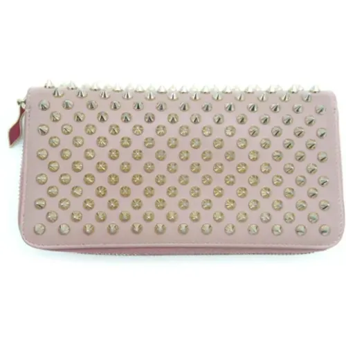 Pre-owned Canvas wallets , female, Sizes: ONE SIZE - Christian Louboutin Pre-owned - Modalova