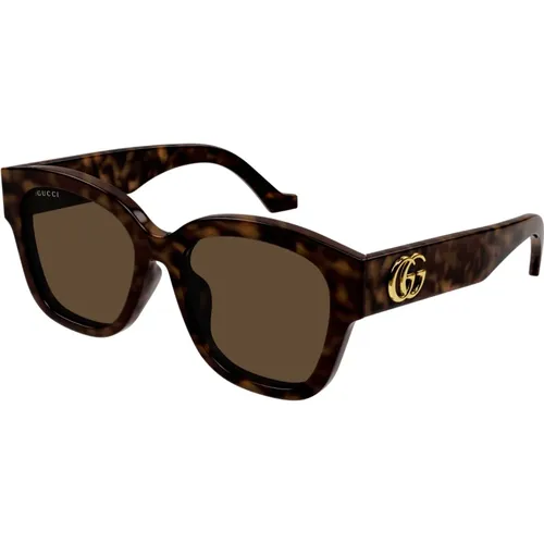 Gg1550Sk 002 Sonnenbrille,Schwarze Sonnenbrille mit Zubehör - Gucci - Modalova