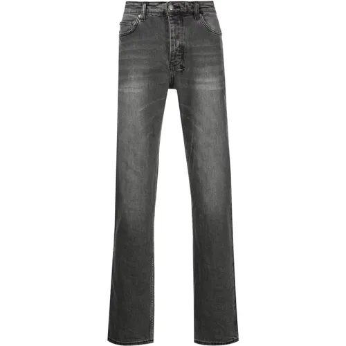 Schwarze Straight Jeans aus Baumwolle - Ksubi - Modalova