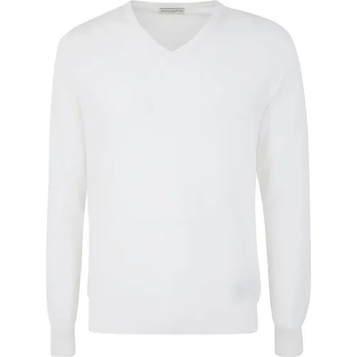 V Neck Pullover , male, Sizes: L - Ballantyne - Modalova