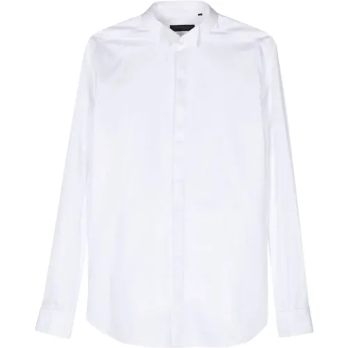 Cotton Poplin Shirt , male, Sizes: 2XL, M, 4XL, 3XL - Corneliani - Modalova